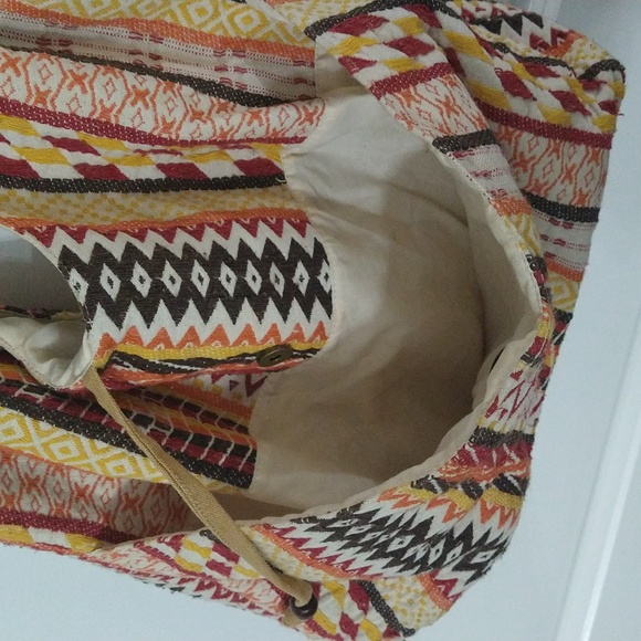 Multicolor Patterned Women's Bag - Picture 6 of 8